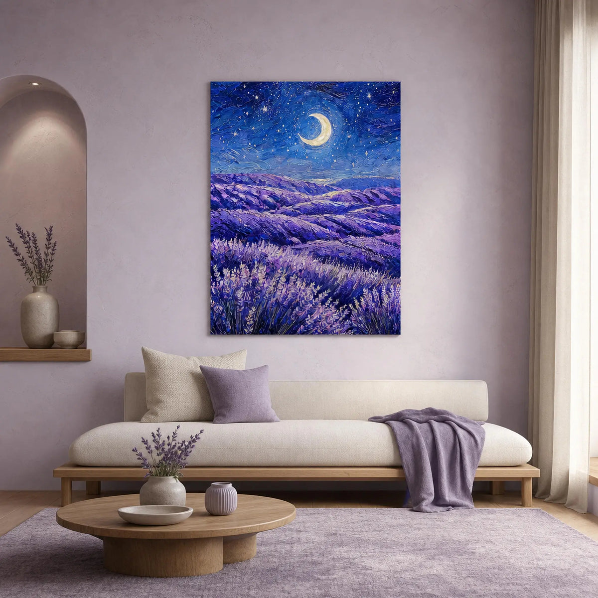 Lavender Twilight Fine Art Print