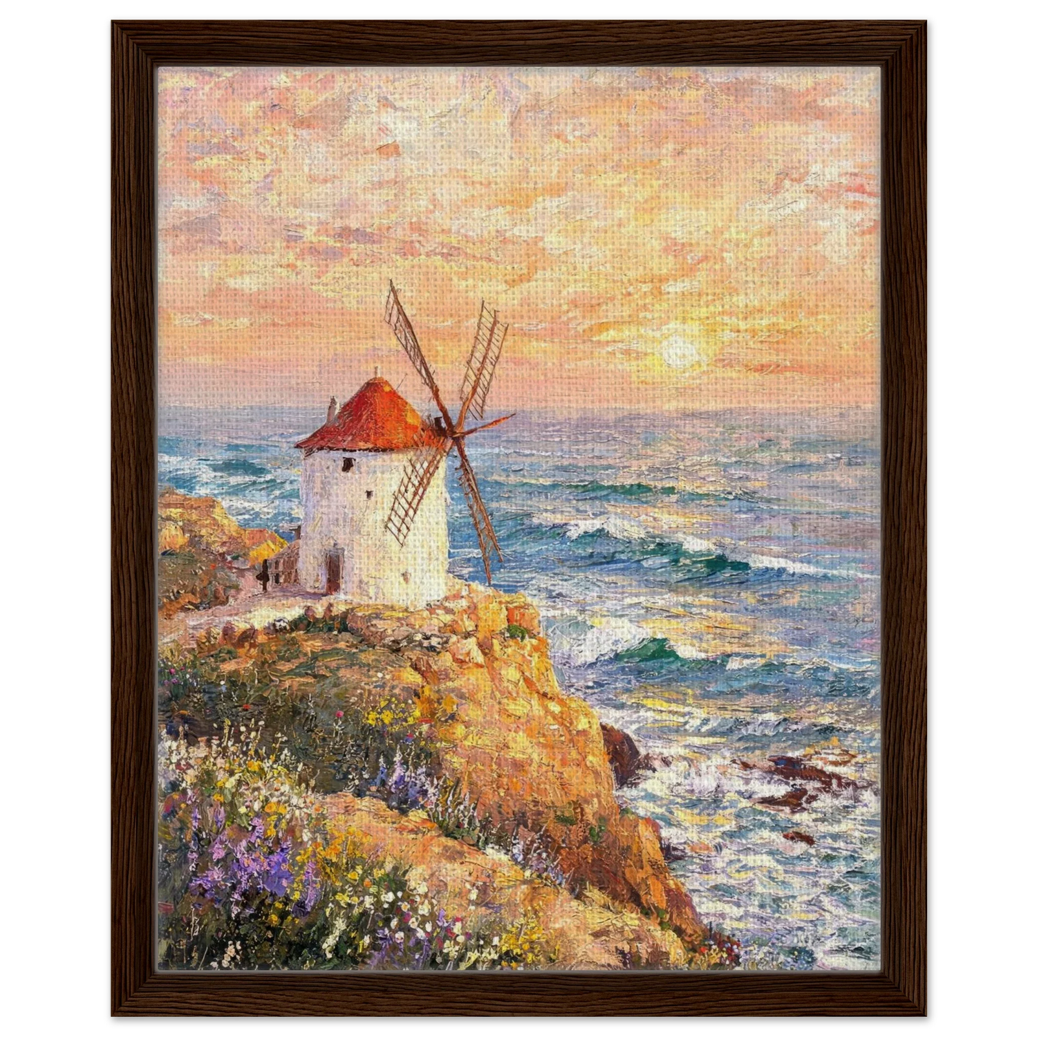 Seaside Nostalgia - Framed Canvas Prints