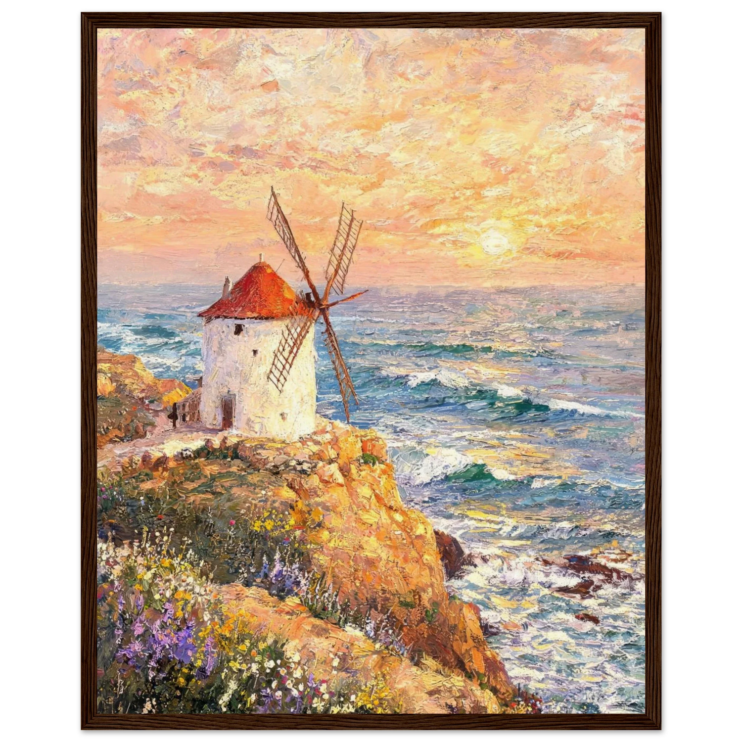 Seaside Nostalgia - Wooden Framed Art Prints