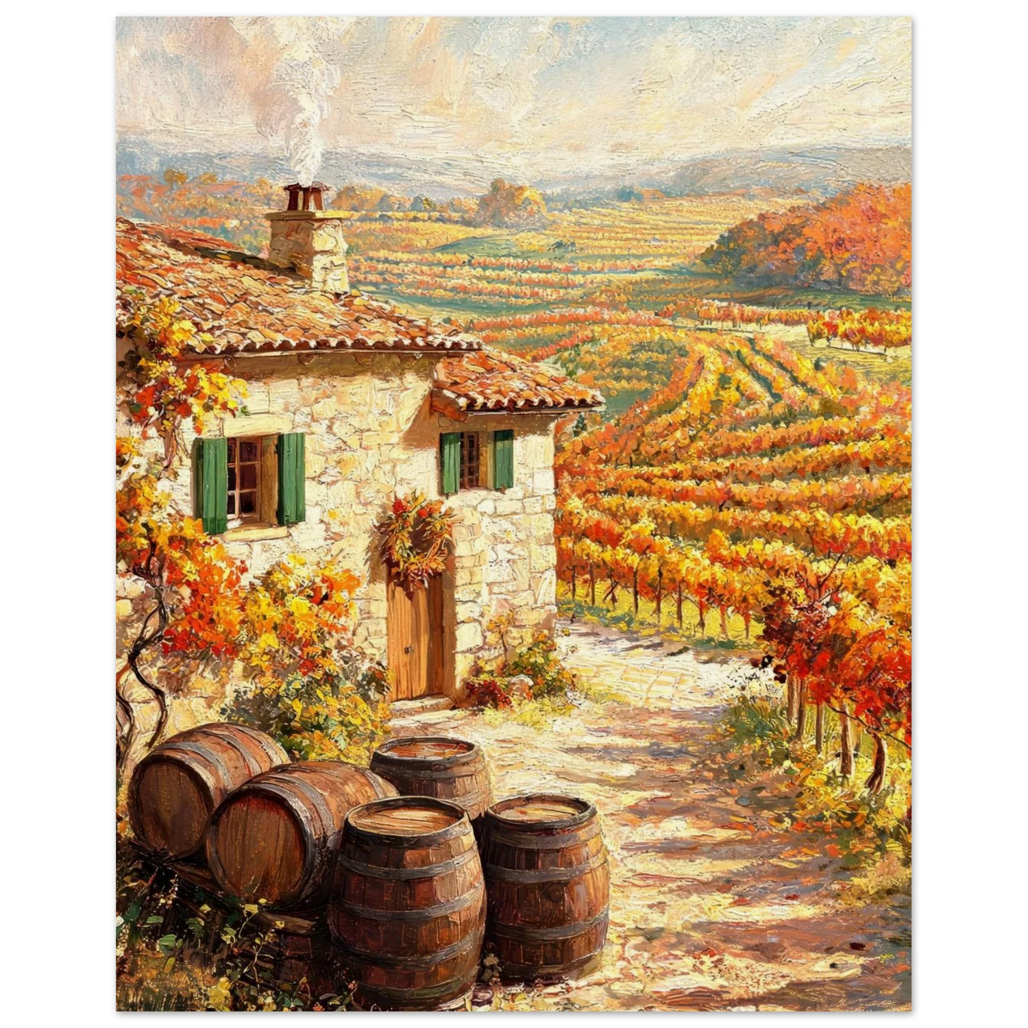 Autumn in Provence - Fine Art Prints