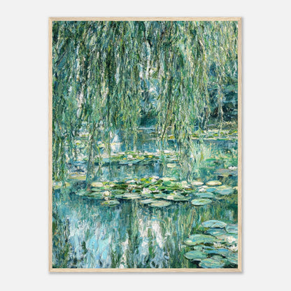 Giverny's Dream Impressionist Bridge & Water Lilies Art Print