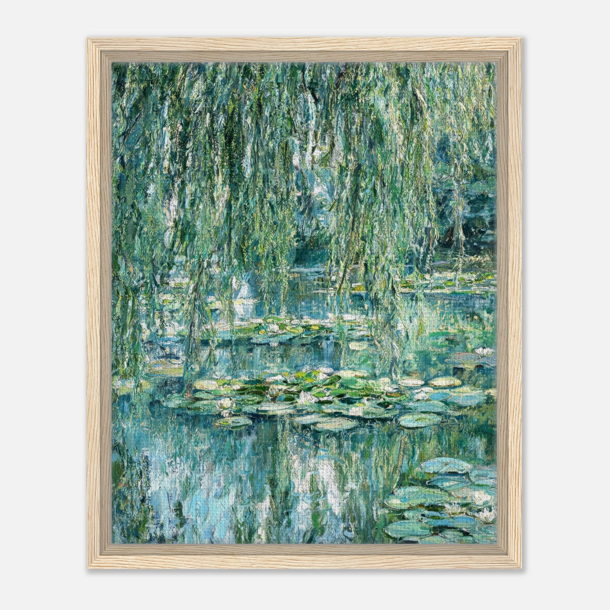 Giverny's Dream Impressionist Bridge & Water Lilies Art Print