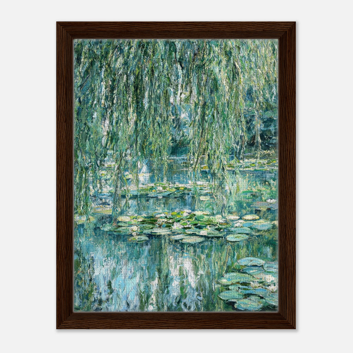 Giverny's Dream Impressionist Bridge & Water Lilies Art Print