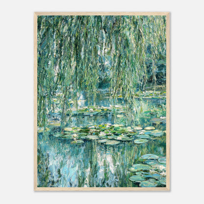 Giverny's Dream Impressionist Bridge & Water Lilies Art Print