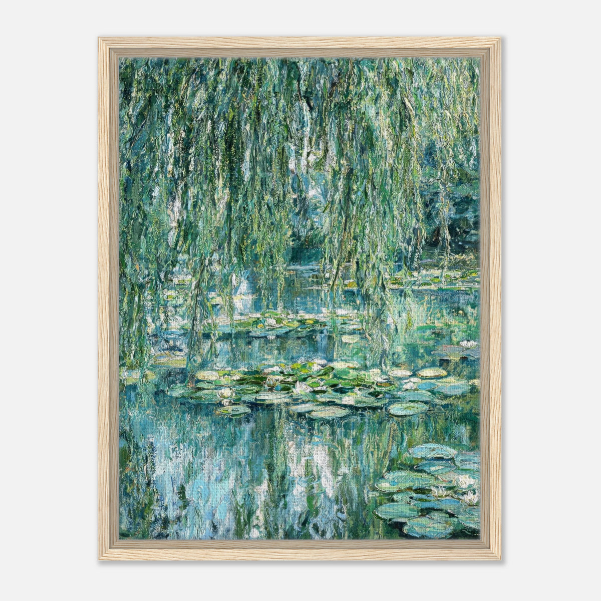 Giverny's Dream Impressionist Bridge & Water Lilies Art Print