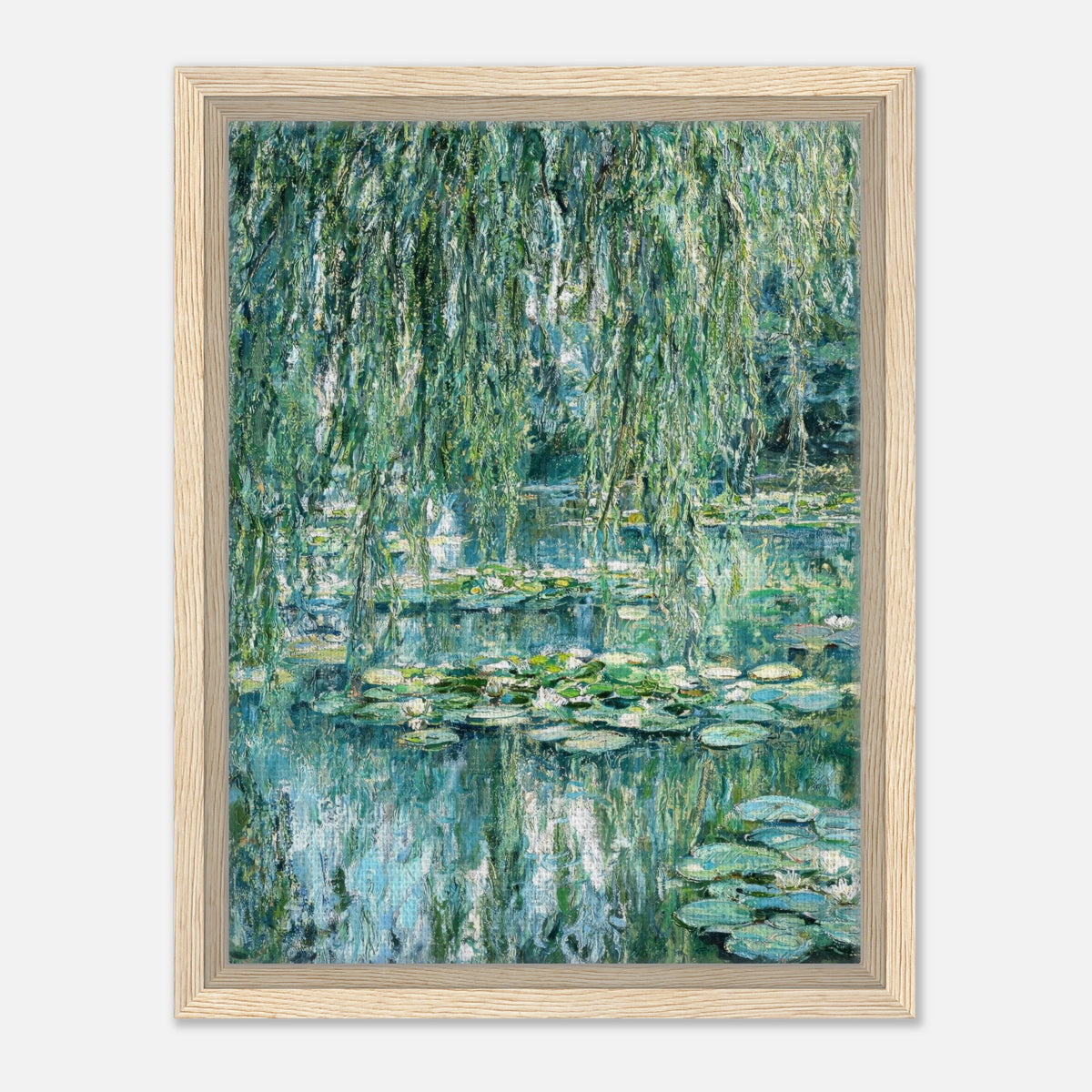 Giverny's Dream Impressionist Bridge & Water Lilies Art Print
