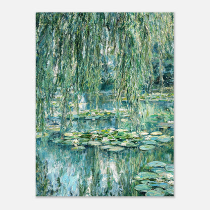 Giverny's Dream Impressionist Bridge & Water Lilies Art Print