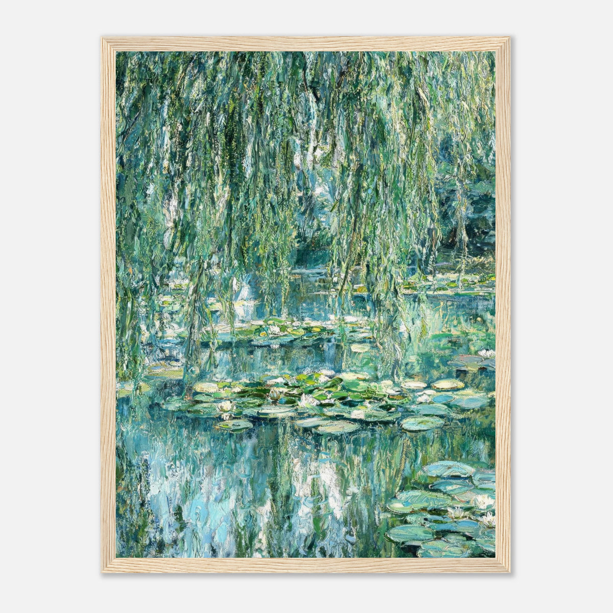 Giverny's Dream Impressionist Bridge & Water Lilies Art Print