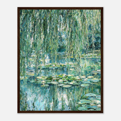 Giverny's Dream Impressionist Bridge & Water Lilies Art Print