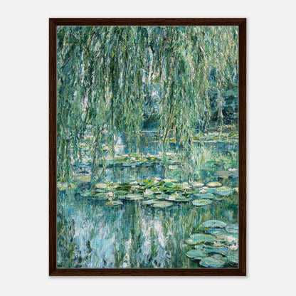 Giverny's Dream Impressionist Bridge & Water Lilies Art Print