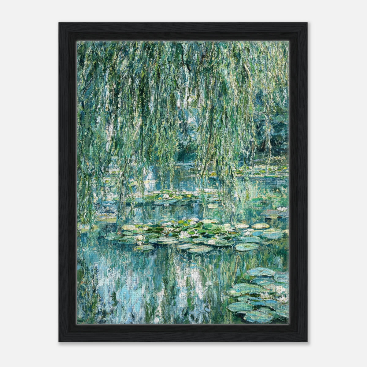 Giverny's Dream Impressionist Bridge & Water Lilies Art Print