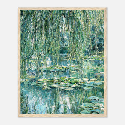 Giverny's Dream Impressionist Bridge & Water Lilies Art Print