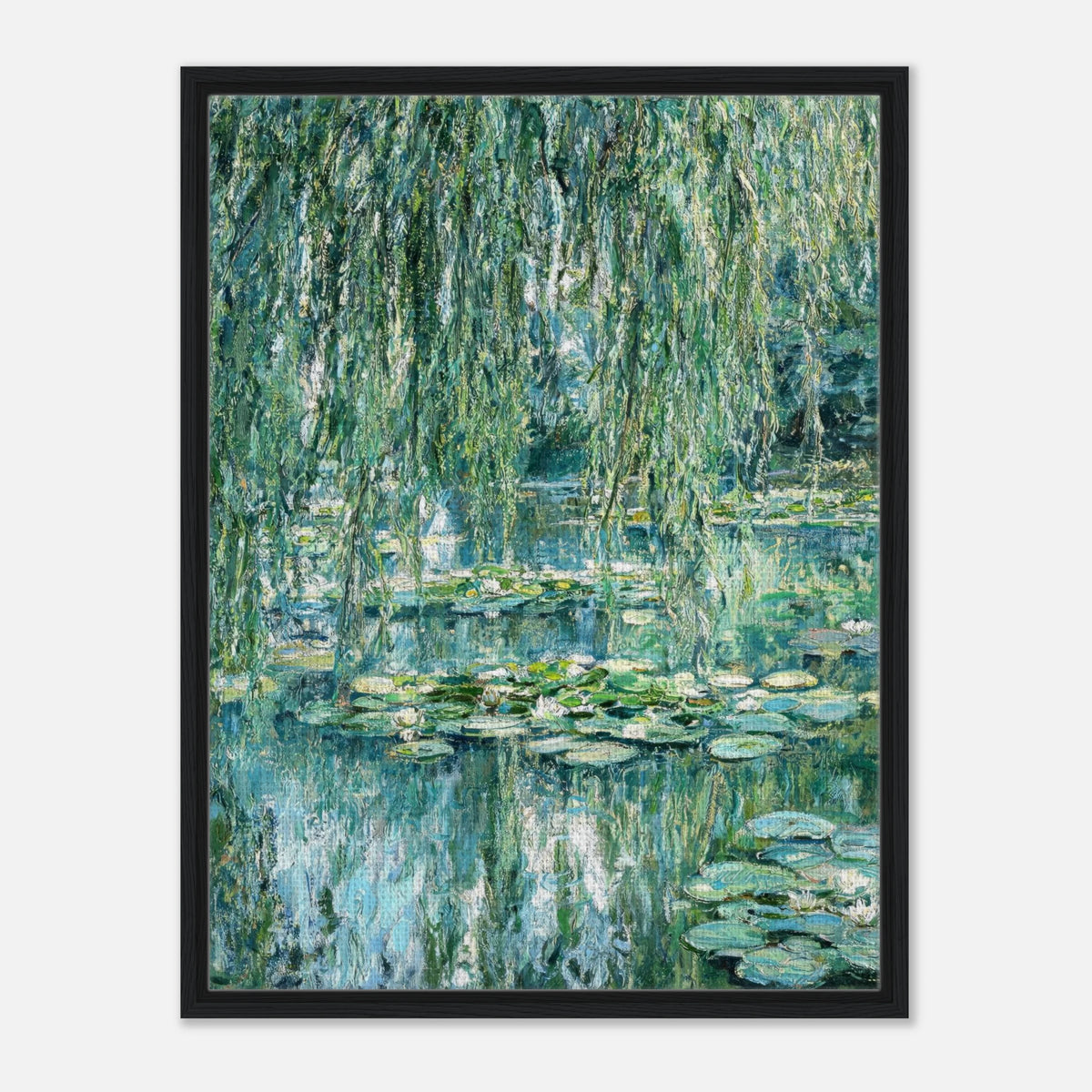 Giverny's Dream Impressionist Bridge & Water Lilies Art Print