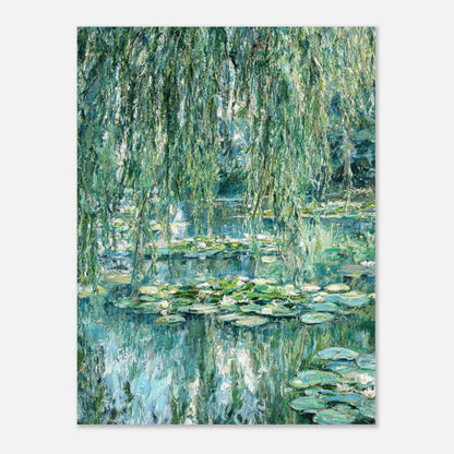 Giverny's Dream Impressionist Bridge & Water Lilies Art Print