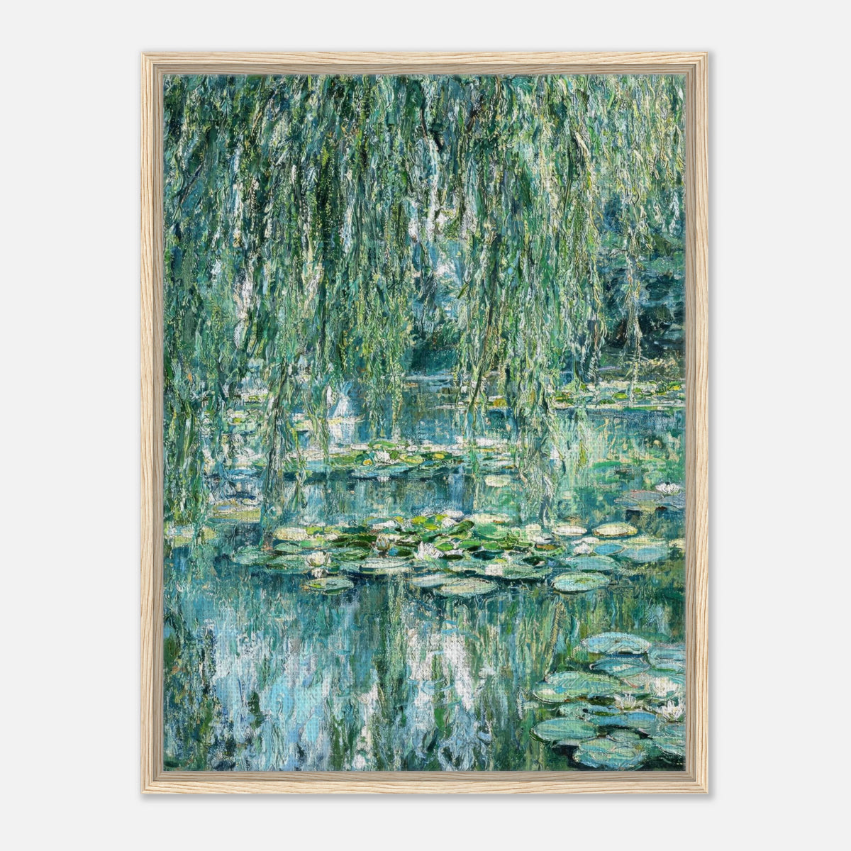 Giverny's Dream Impressionist Bridge & Water Lilies Art Print