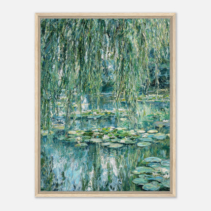 Giverny's Dream Impressionist Bridge & Water Lilies Art Print