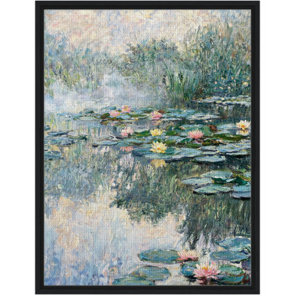 Water Lilies Pond Framed Canvas | Vintstep