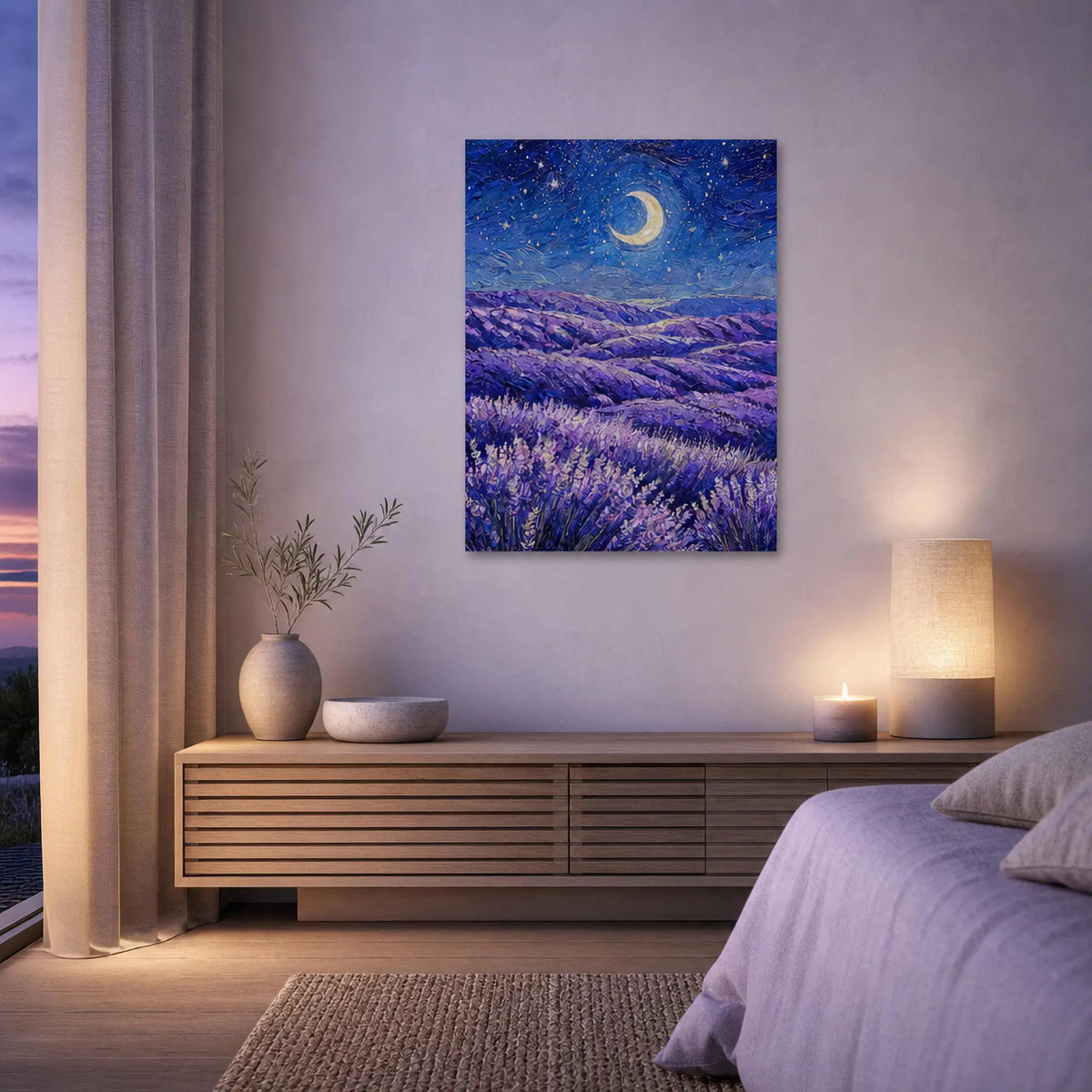 Lavender Twilight Fine Art Print