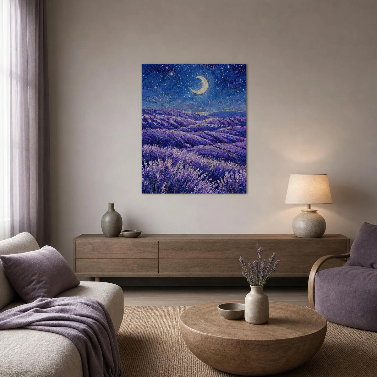 Lavender Twilight Canvas Print