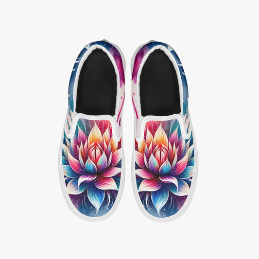 Celestial Bloom Slip-Ons