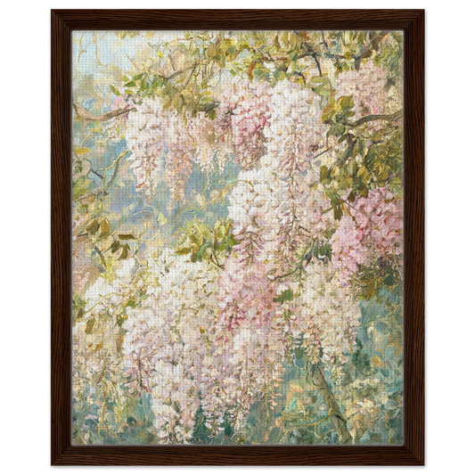Framed canvas print of an Impress