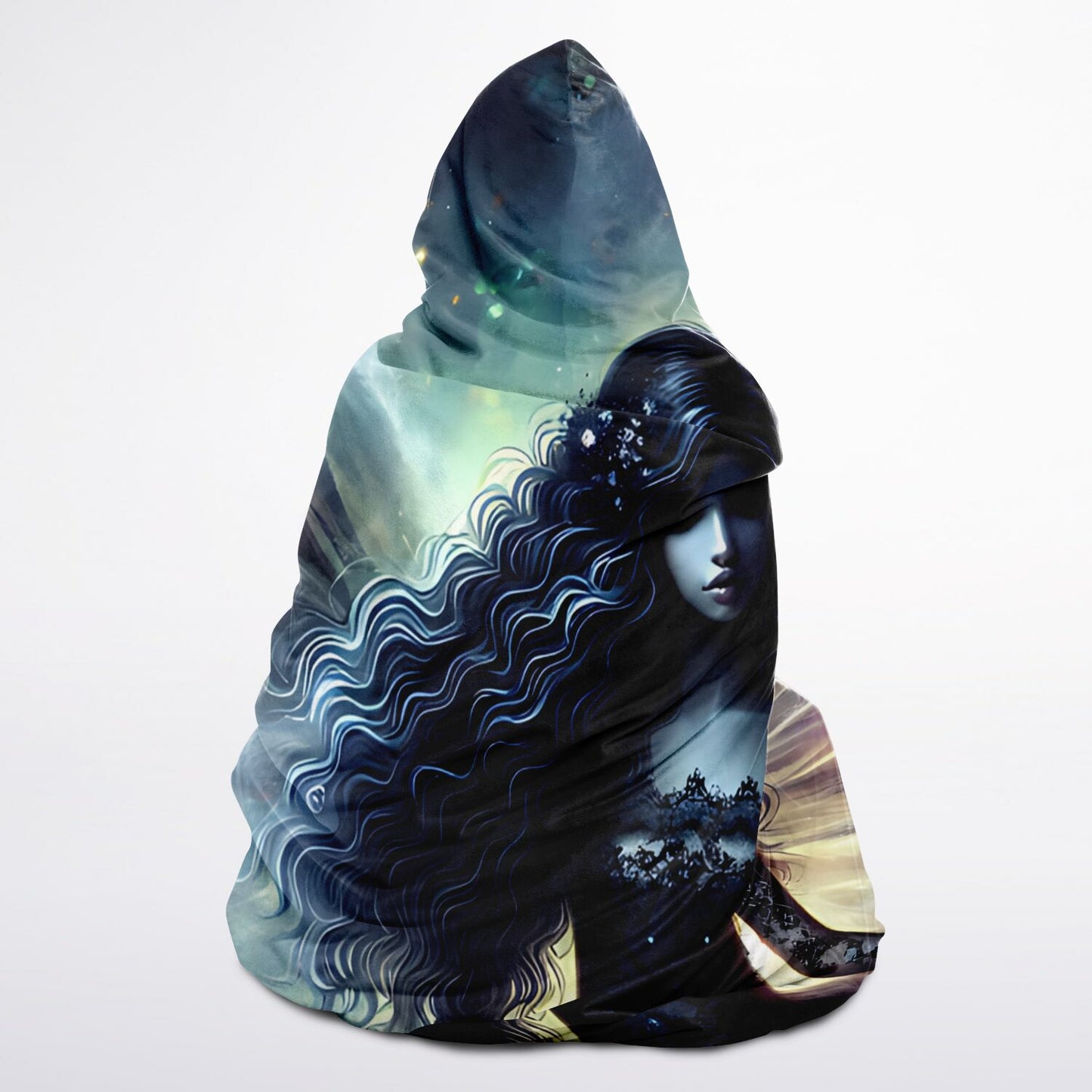 Enchanted Twilight Maiden Micro Fleece Hooded Blanket