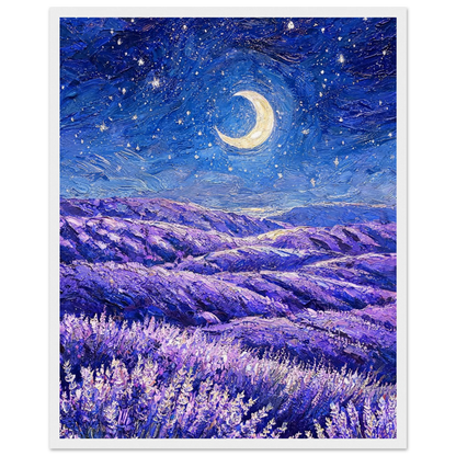 Lavender Twilight Framed Art Poster