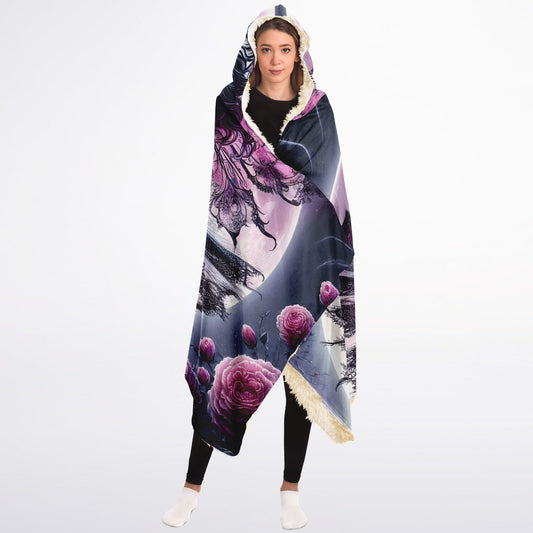 Moonlit Fairy Hooded Blanket Sherpa